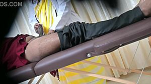 Lucky Patient Receives Handjob From Doctor In Hospital Room During Examination