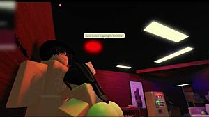 Roblox studio sex with friend, rough and intense