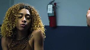 Real Latina immigrant gets handcuffed, bent over, and pounded doggystyle by lucky agent.