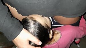 On our first day of dating i hotly fuck her mouth in an abandoned house - lesbian illusion girls