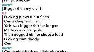 Sexting Husband While Cuckolding on Snapchat