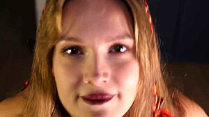 My brunette mistress with big natural tits is always so horny for pov virtual sex fucking.