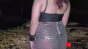Thefarmer discovers thick sexy bitch wandering at night and fucks her hard