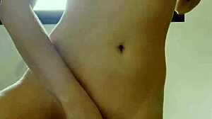 Slut dirty dance with wet pussy in vertical video