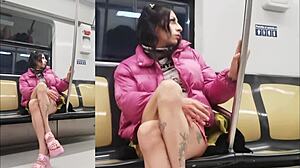 プチファルダguarritaの女装スタイルでパンティお披露目展覧会