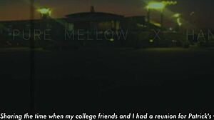 Bachelor's party fuck with the husband-to-be, passionate amateurs moaning in asian cowgirl