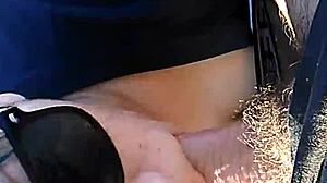 Meeting ex outdoors for head in stunna shades.