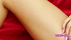 Beautiful Brunette College Student Interview