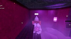 I GET FUCKED IN THE SAUNA BY A HOT LADY WITH MONSTER COCK