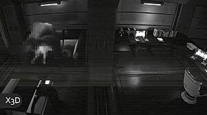 black widow with big tits and monster cock