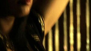 Beautiful Indian Brunette Strips And Teases!