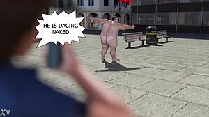 Emma Stars In Sexy Short Film With Dancing And Big Ass In Public