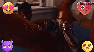 i'm the gay intruder breaking in for some fun, but i mean action