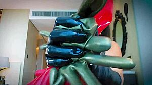 Latex Gloves Fetish ASMR Session