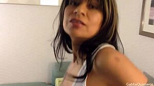 super sexy latina gabby quinteros fingering her nice pussy 😍