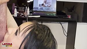 Melody Hot Colombian Teen Gets Monster Cock In First Casting