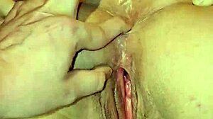 Milf strips with big boobs and pussy