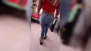 Colombian brunette bent over for doggystyle fucking all christmas week