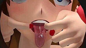 In the glory hole, a teen amateur gives oral and receives cumshot