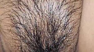 creamy latina pussy gets handjob, wet and juicy in doggystyle