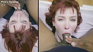 Rousse néerlandaise prend BBC dans tous trous pour casting. Elle montre talents anal avant douche sperme !