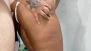 Teen Gets Anal From Stepfather Standing