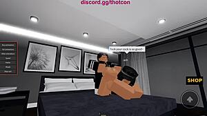 Roblox Baddie Bent Over For Rough Cum.