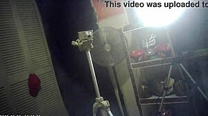 Brunette babe gets cum on tits, continues missionary fuck.