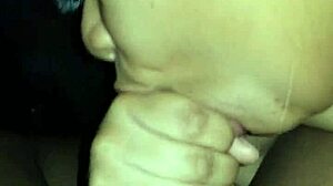 She loves sucking this black cock sloppy