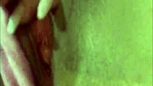 Beautiful Latina Masturbates with Dildo in Small Room