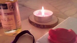 Daniela With Huge Boobs And Long Hair In Stockings Moans While Using Tongue On Tattoo