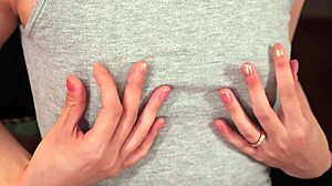 Cute Japanese Girl Explores Self for the First Time on Camera