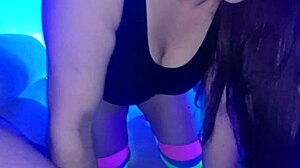 Give extra to the waitress in this bar? She'll fuck you in her room, loving stranger cocks