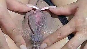 La Bella Rabbitquicky resmi, ıslak amını kirli konuşarak mastürbasyon yapıyor ve fışkırtıyor