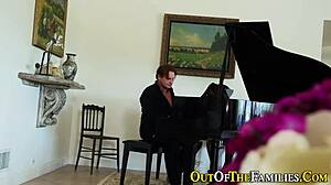 Real stepsis get jizz in her mouth