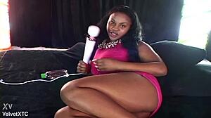 Introduction to magic vibrations featuring dirty talk and curvy teen with big natural tits