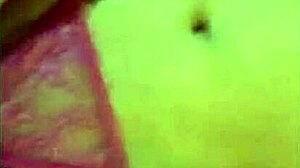 I'm watching this beautiful latina masturbate with her dildo in my bed.