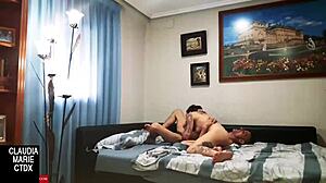 amateur couple stays intimate during quarantine