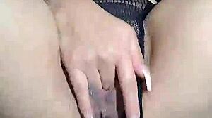 la bella rabitquicky official gets hot, masturbating her juicy wet vagina with dirty talk until squirting