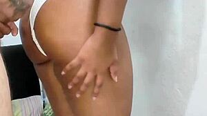 Teen Gets Anal From Stepfather Standing