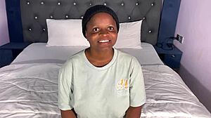 beautiful ebony elizabeth fingering in casting