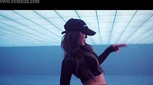 Shemale transsexuals dance and cum in music video compilation