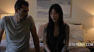 Goth charlottee as stepsis complains about boyfriend's bed skills 😩