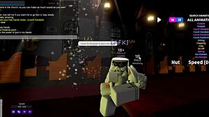 Roblox bends nun over for hardcore church fucking