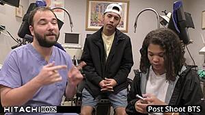 Freshman Michelle Anderson gets mandatory Hitachi orgasm from boyfriend in hospital!