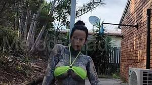 Melody Radford's leaked micro bikini twerking and pole dancing