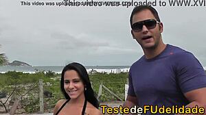 Picking Up Hot Brunette With Big Ass