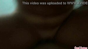 amateur husband fucks sexy wife deepthroat, creampie in wet pussy with monster cock