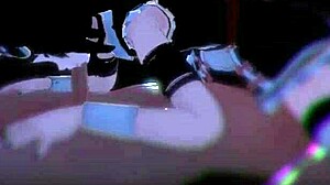 Elf Woman Sucking Cock With Neko Sister In Monster Girl Island Halloween Special