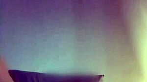 random homemade video in bed with saggy tits